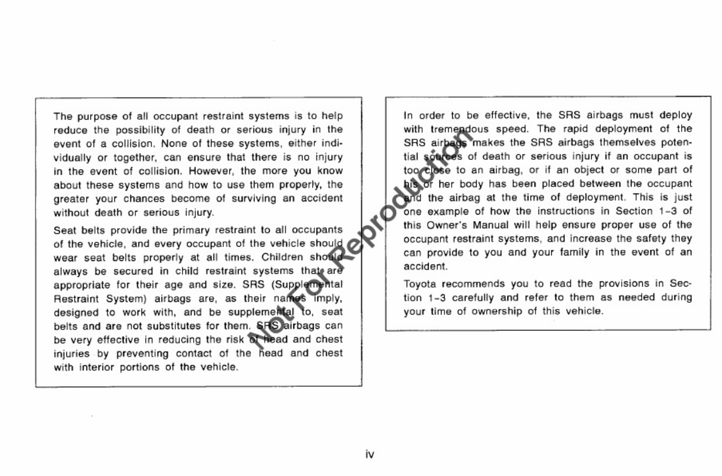 Sample 2 of Toyota Owners Technical Manual [PDF]