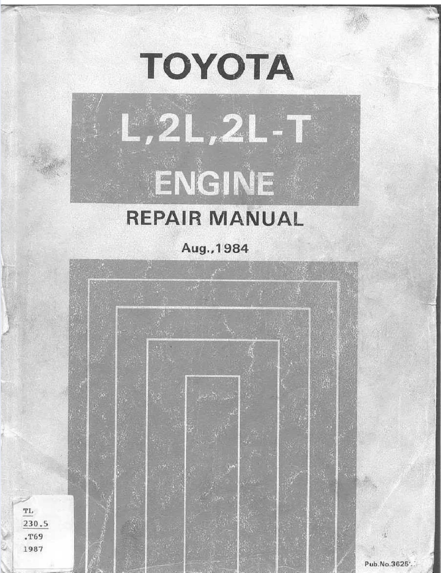 Toyota PDF Technical Manual [PDF] cover