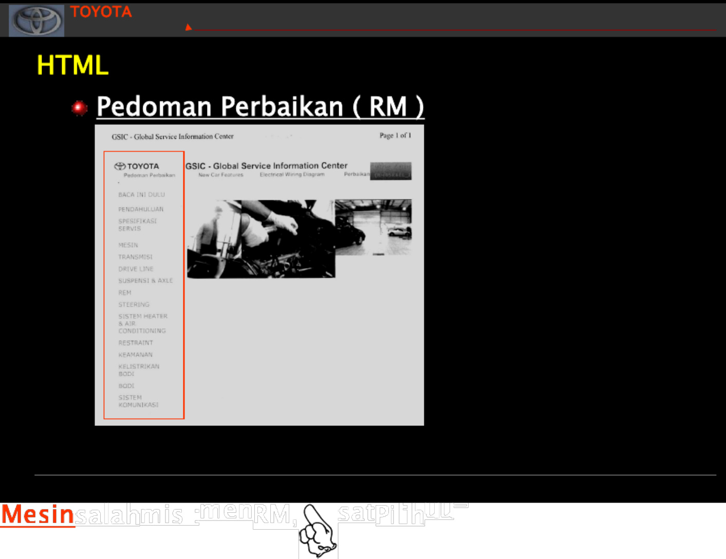Sample 5 of Toyota Penggunaan CD Technical Manual [PDF]
