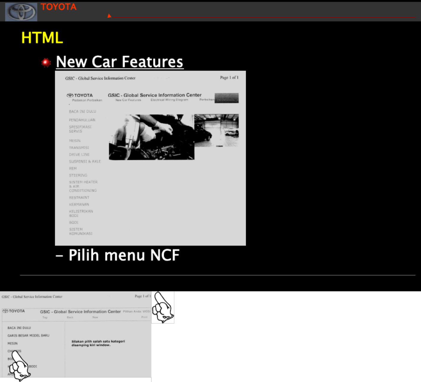 Sample 6 of Toyota Penggunaan CD Technical Manual [PDF]