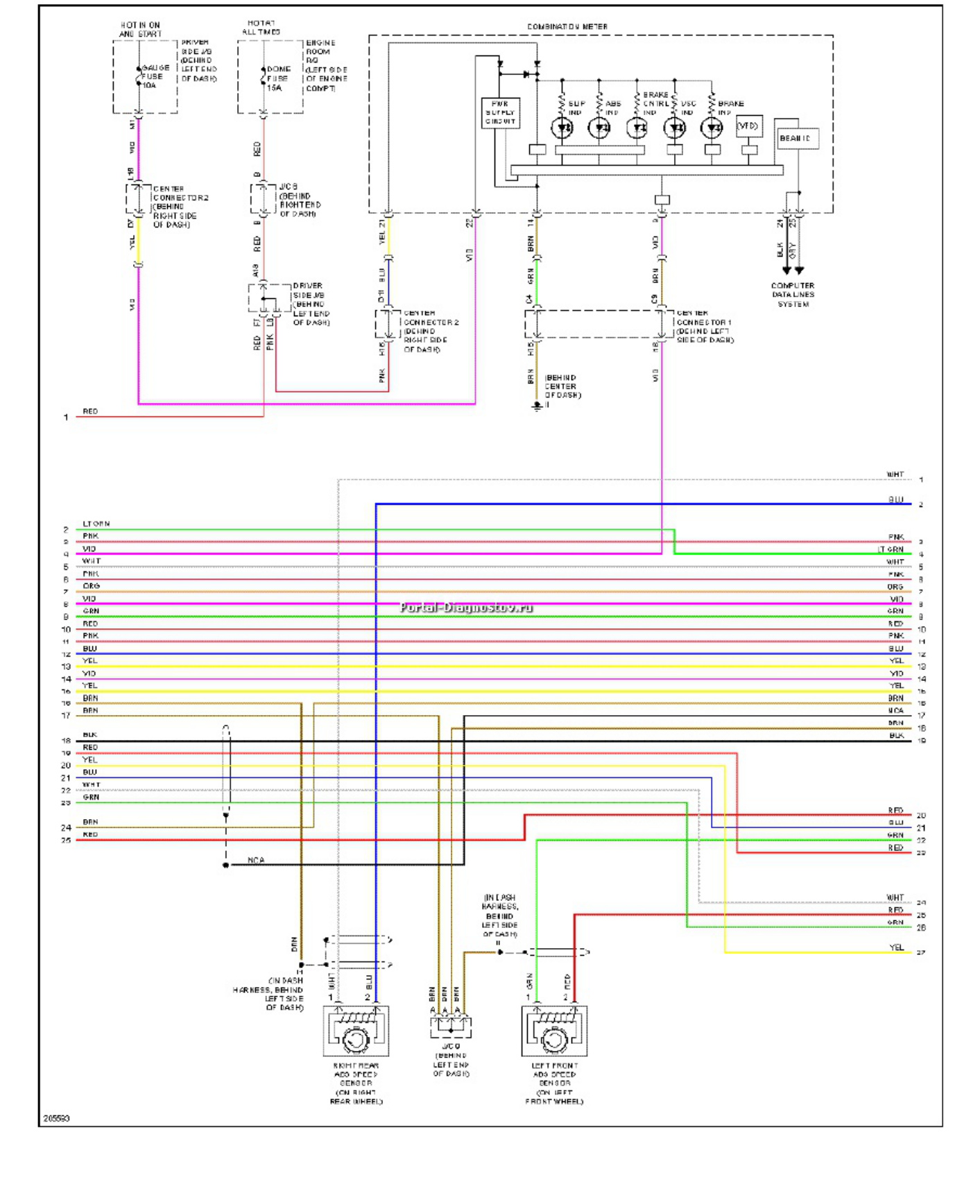 Sample 4 of Toyota Prius 2005 Electrical Wiring Diagra Complete Electrical Wiring Schematic & System Diagram [PDF]