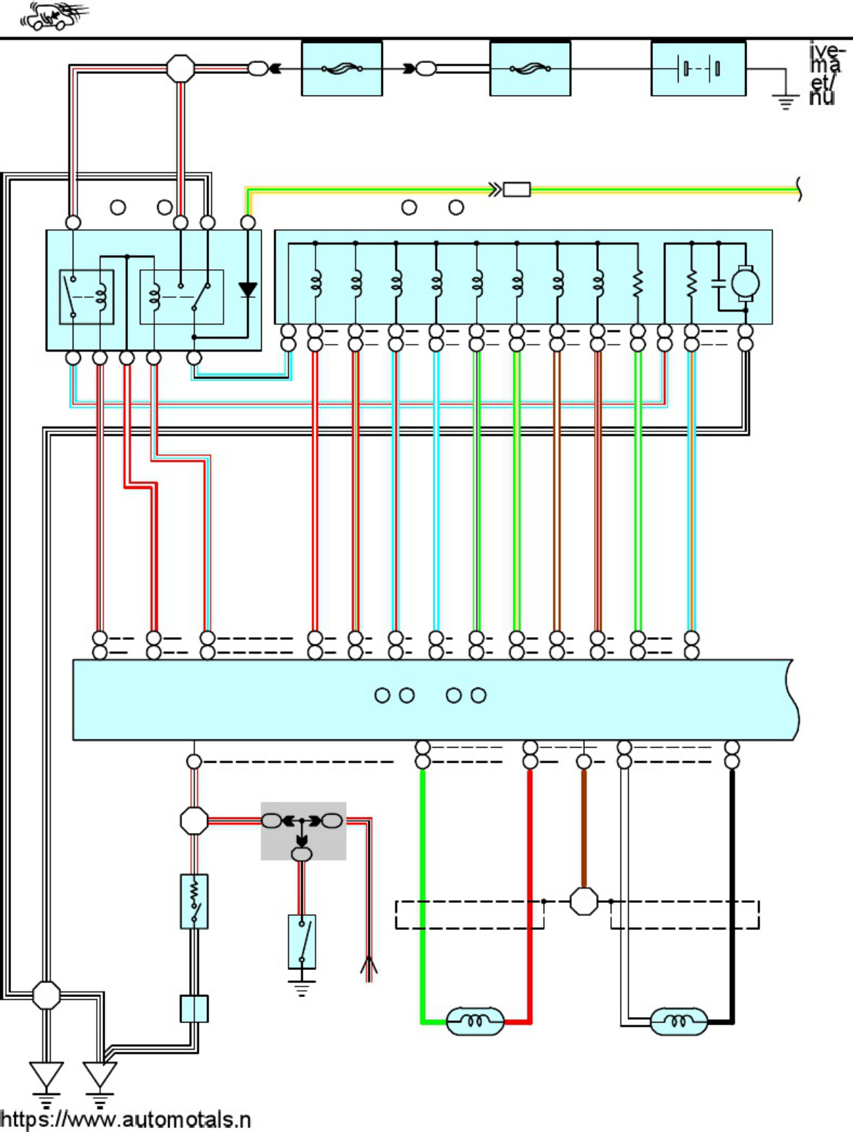 Sample 7 of Toyota RAV4 Wiring Diagrams Complete Electrical Wiring Schematic & System Diagram [PDF]