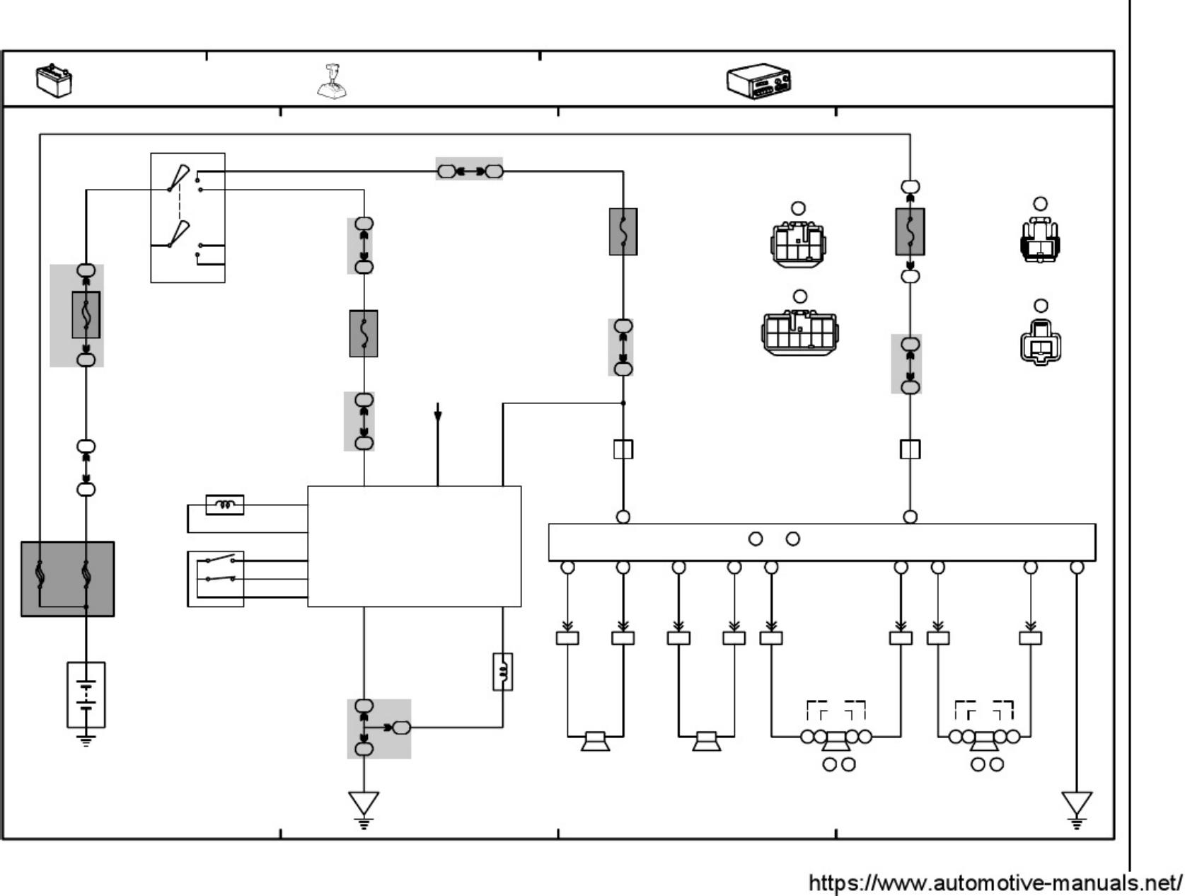 Sample 8 of Toyota RAV4 Wiring Diagrams Complete Electrical Wiring Schematic & System Diagram [PDF]