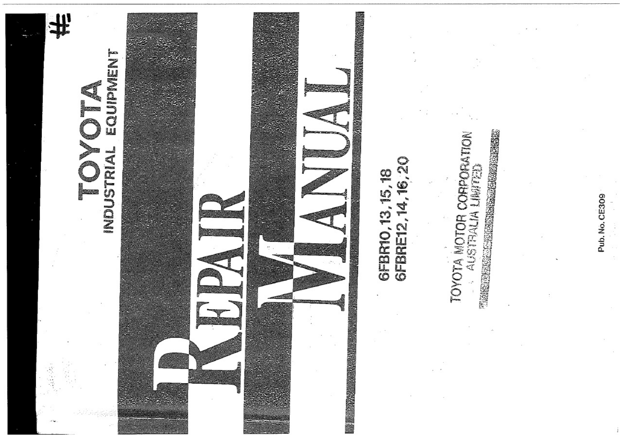 Toyota Repair Workshop Service Manual [PDF] cover