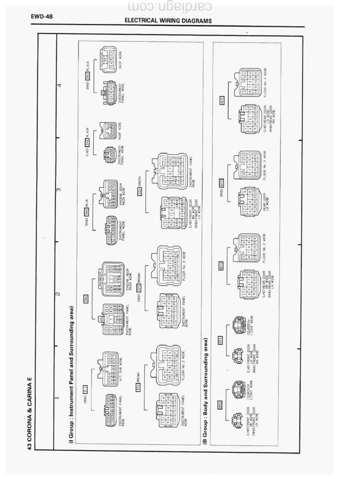 Sample 2 of Toyota Soluna ELECTRICAL WIRING DIAGRAMS Complete Electrical Wiring Schematic & System Diagram [PDF]
