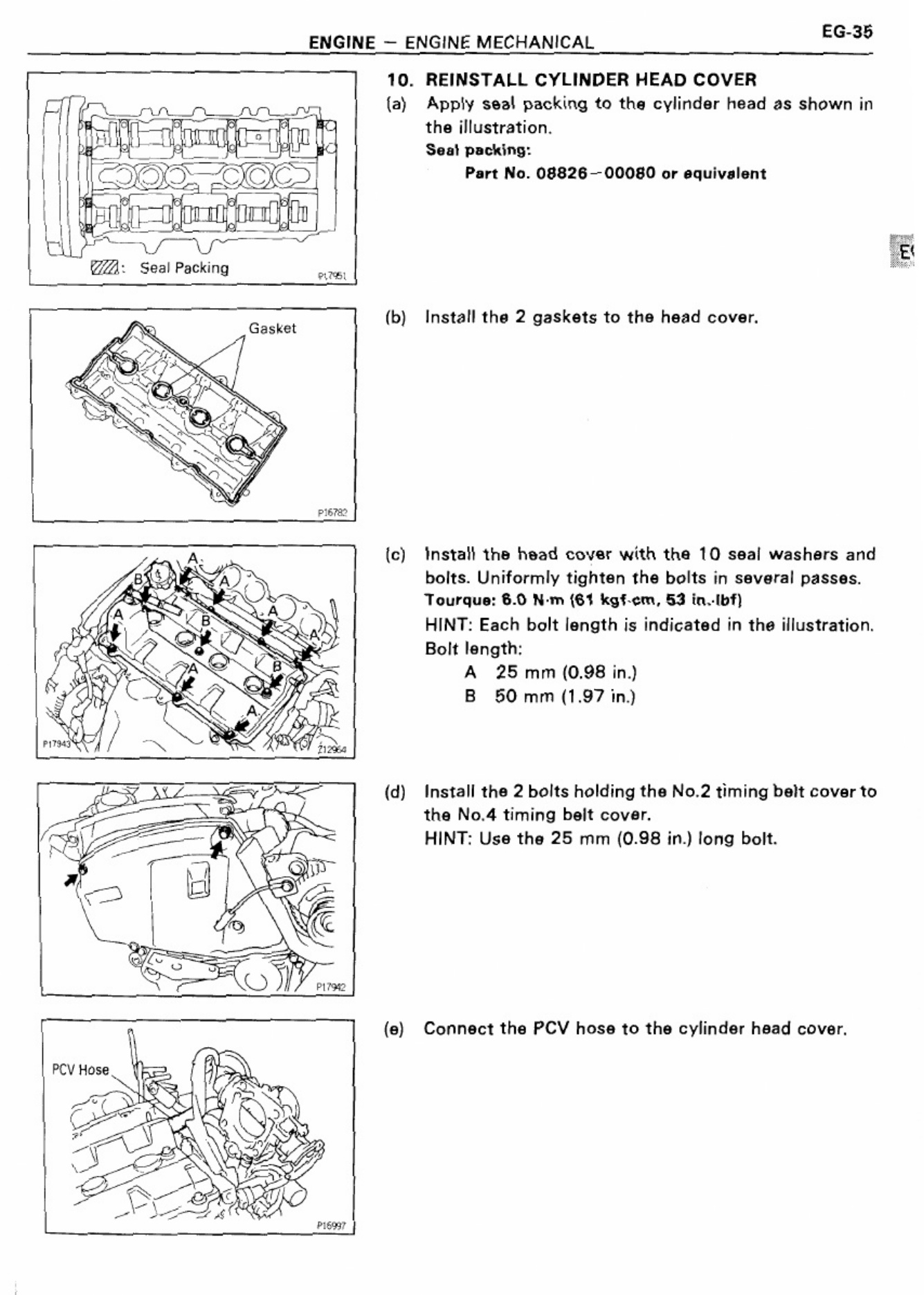 Sample 3 of Toyota ST205 - Engine Workshop Service Manual [PDF]