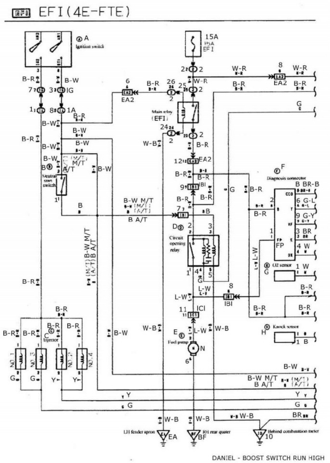 Sample 4 of Toyota Starlet Ep91 Wiring Diagram_1011769 Complete Electrical Wiring Schematic & System Diagram [PDF]