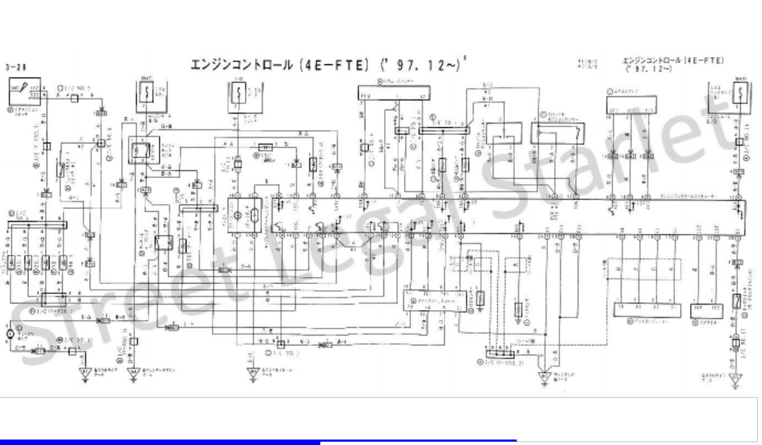 Toyota Starlet Ep91 Wiring Diagram Complete Electrical Wiring Schematic & System Diagram [PDF] cover