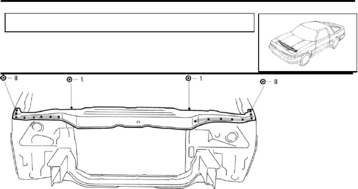 Sample 6 of Toyota Supra Body Workshop Service Manual [PDF]
