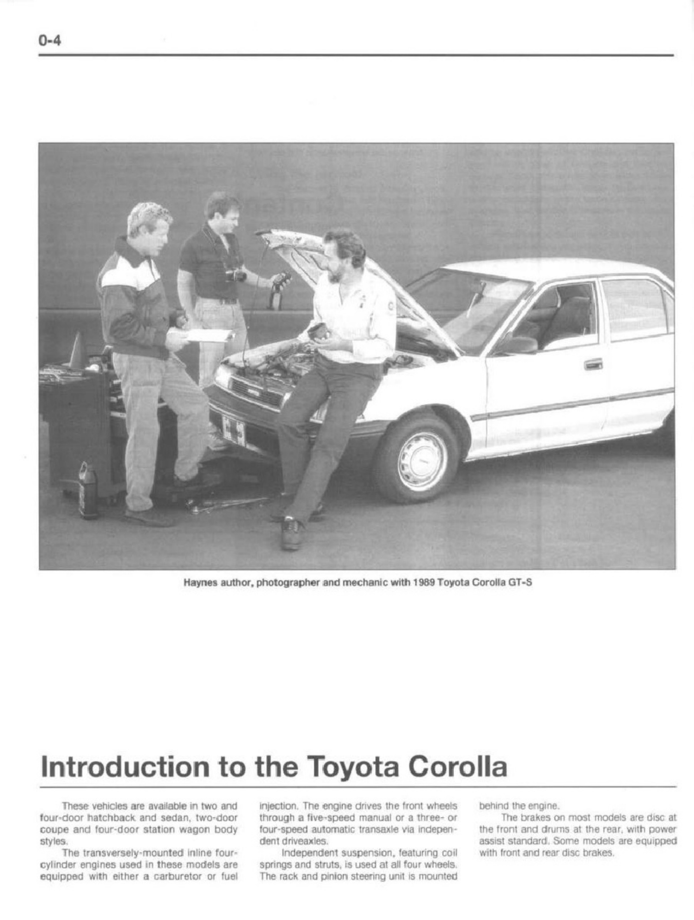 Sample 2 of Toyota Toaz - Info Toyota Corolla 1984 199 Technical Manual [PDF]