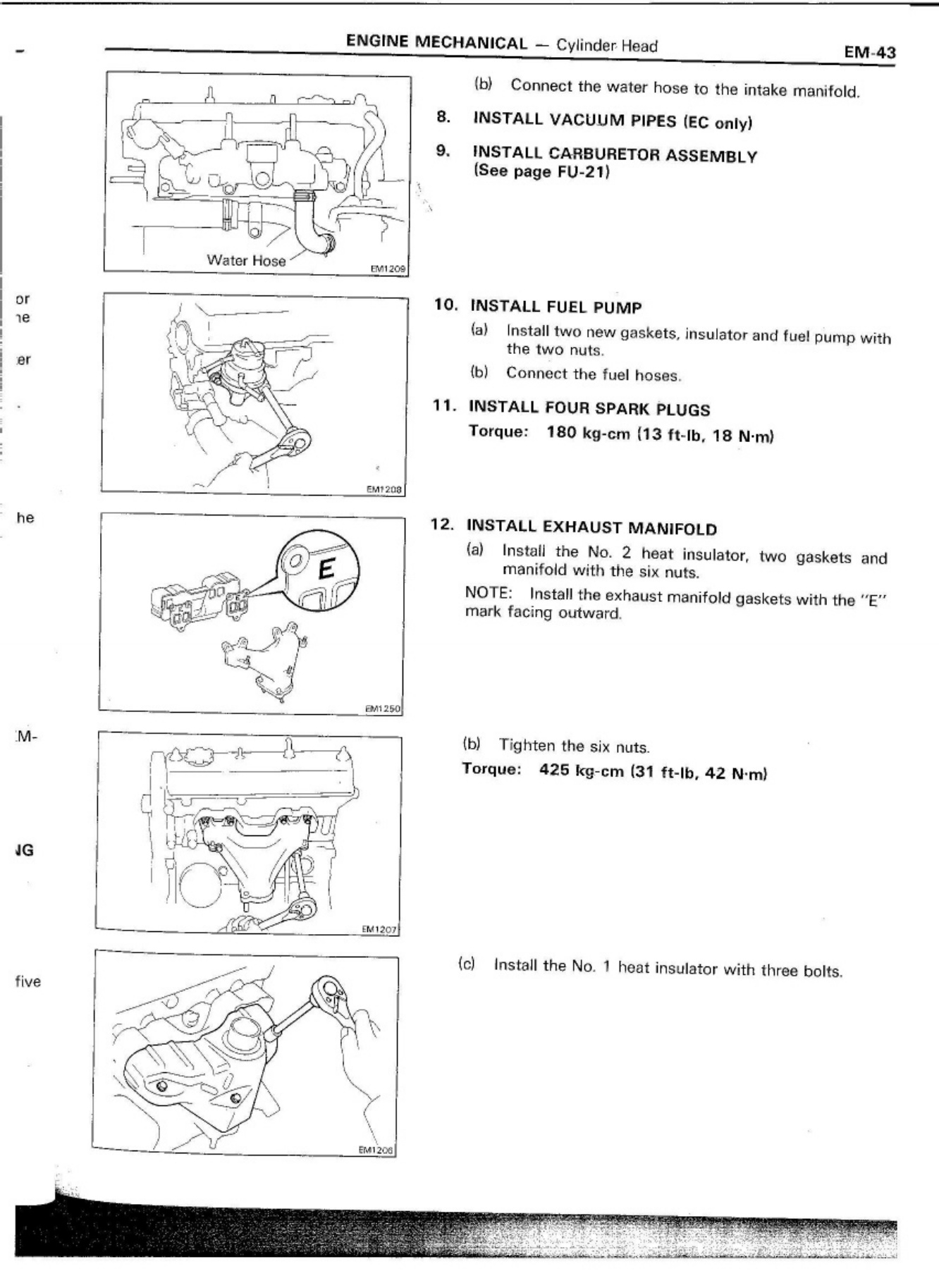 Sample 4 of Toyota toyota 1E-2E Workshop Service Manual [PDF]