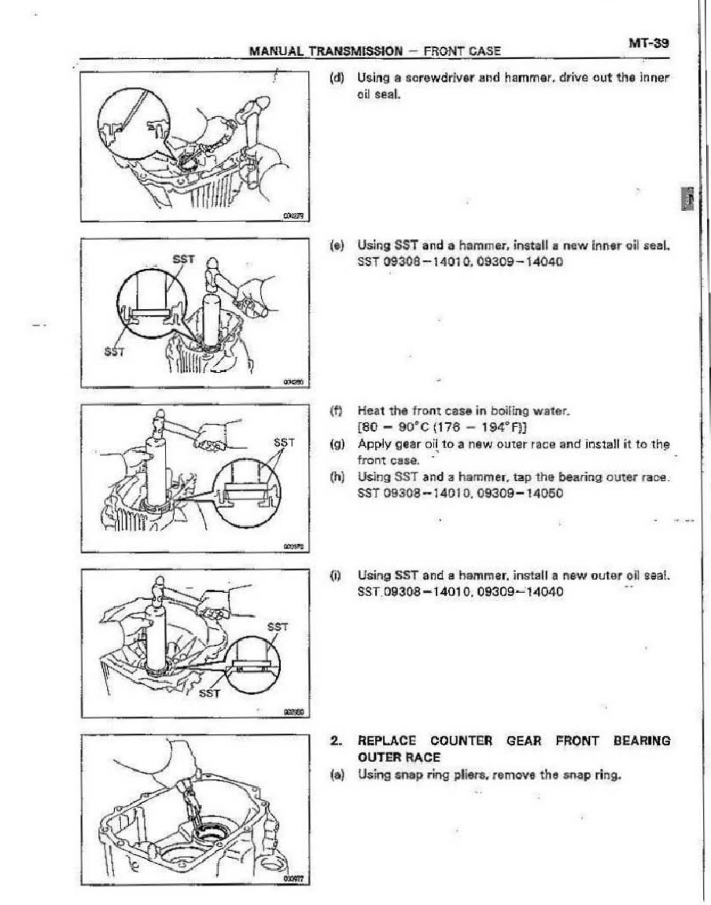 Toyota v160 Transmission Workshop Service Manual [PDF] cover