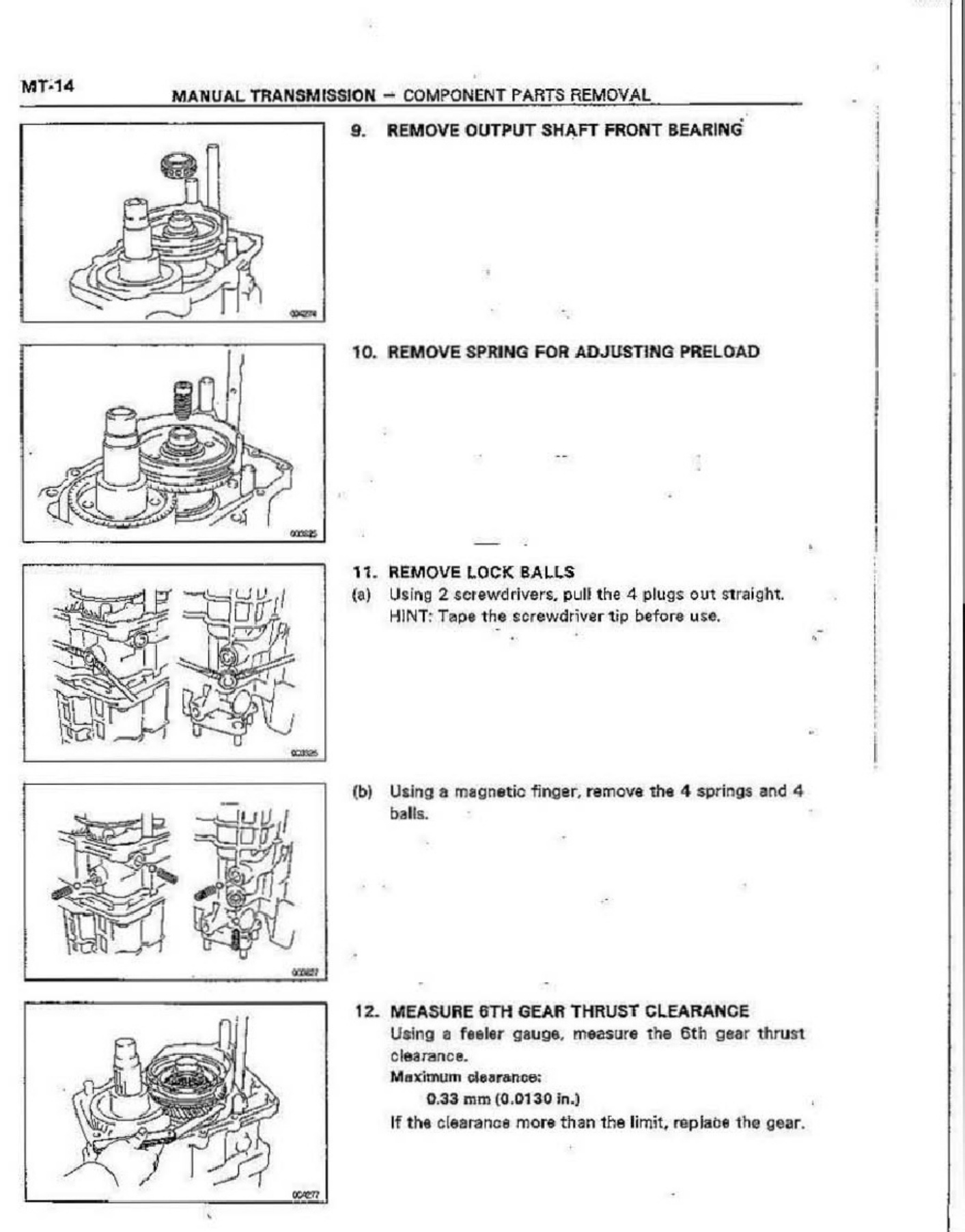 Sample 5 of Toyota v160 Transmission Workshop Service Manual [PDF]