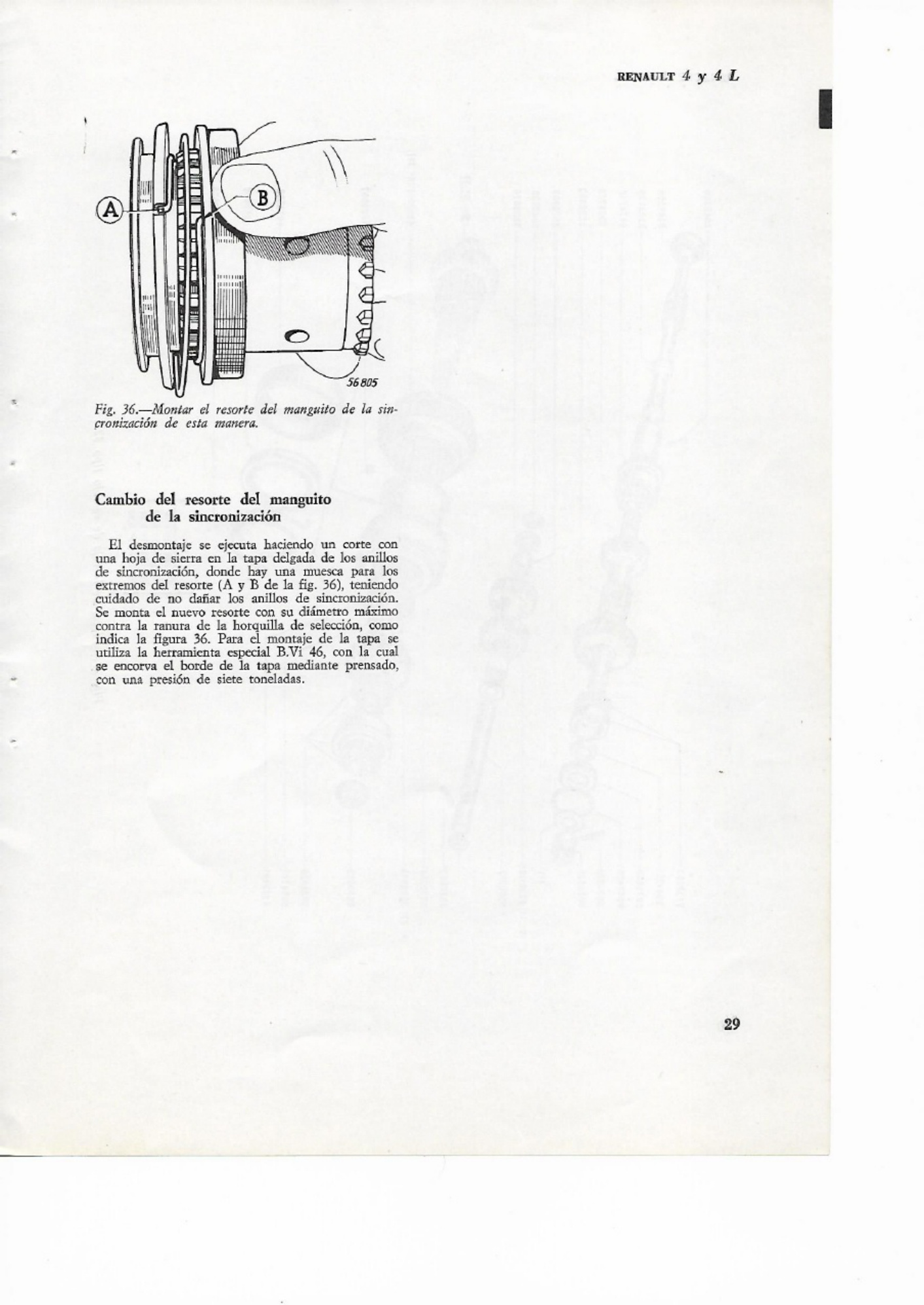 Sample 5 of Technical Document Manual Atica del Reanult 4 L -3 vel Technical Manual [PDF]