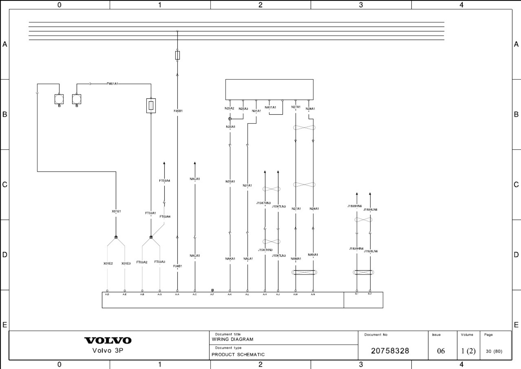 Sample 3 of Technical Document Wiring Diagram Overview for VN_VHD Complete Electrical Wiring Schematic & System Diagram [PDF]