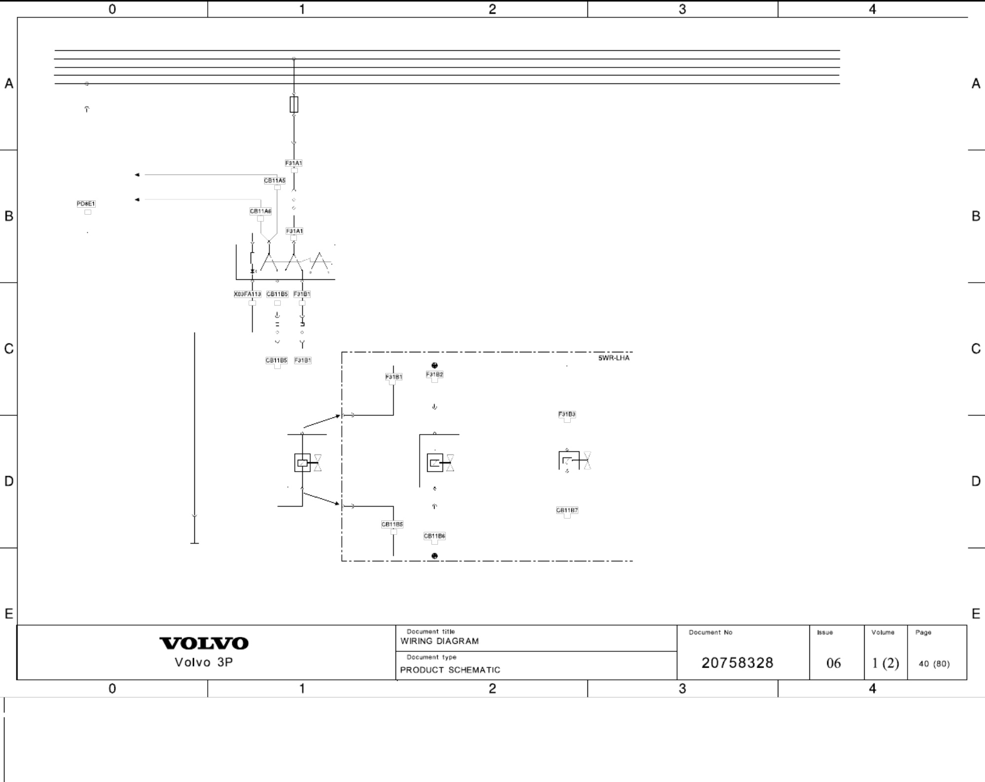 Sample 4 of Technical Document Wiring Diagram Overview for VN_VHD Complete Electrical Wiring Schematic & System Diagram [PDF]