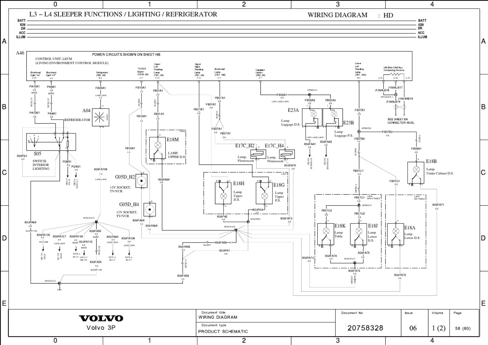 Sample 5 of Technical Document Wiring Diagram Overview for VN_VHD Complete Electrical Wiring Schematic & System Diagram [PDF]