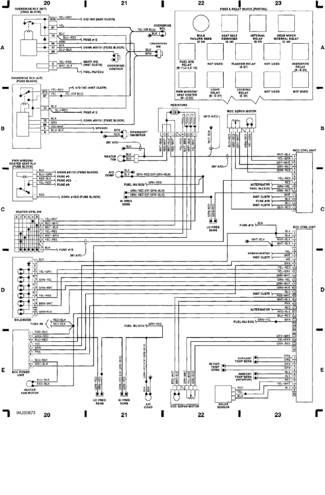 Volvo CE 1993 Volvo 940 Wiring Diagrams Complete Electrical Wiring Schematic & System Diagram [PDF] sample cover