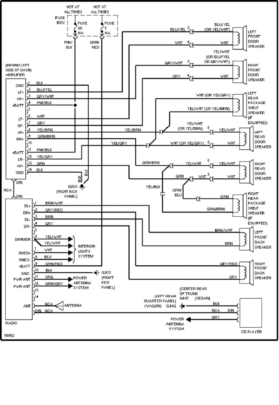 Sample 7 of Volvo CE 1993 Volvo 940 Wiring Diagrams Complete Electrical Wiring Schematic & System Diagram [PDF]