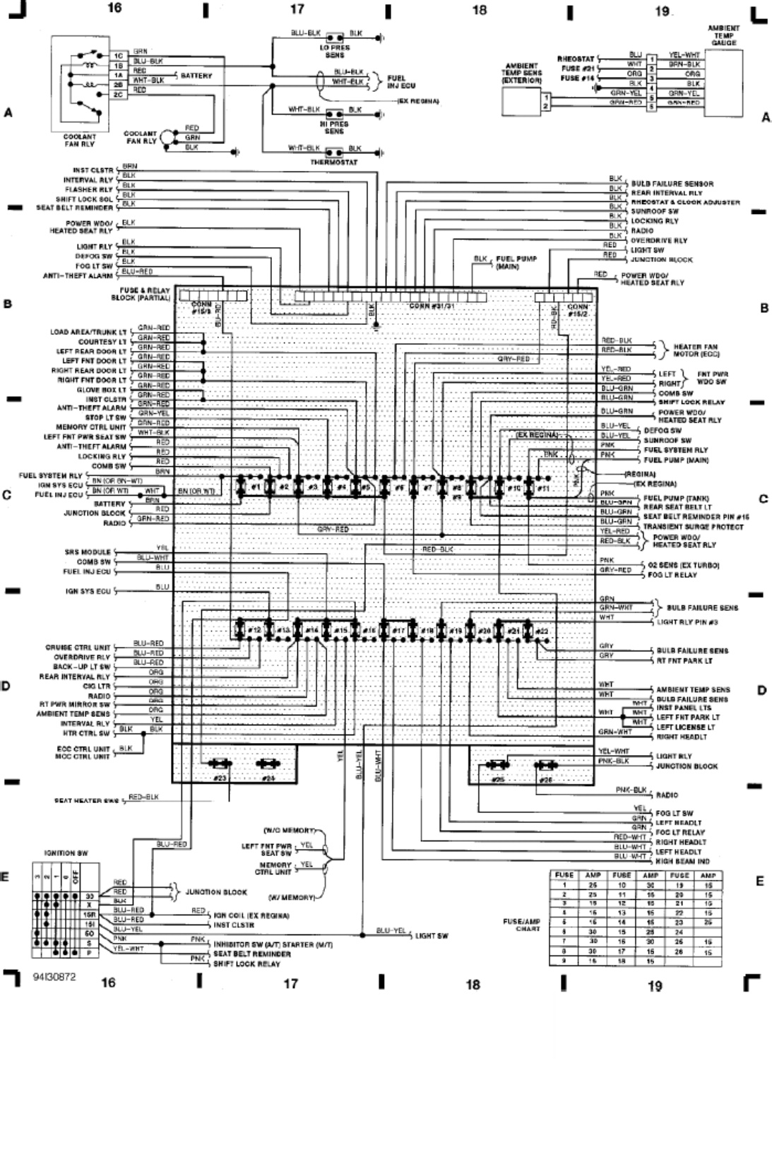 Sample 8 of Volvo CE 1993 Volvo 940 Wiring Diagrams Complete Electrical Wiring Schematic & System Diagram [PDF]