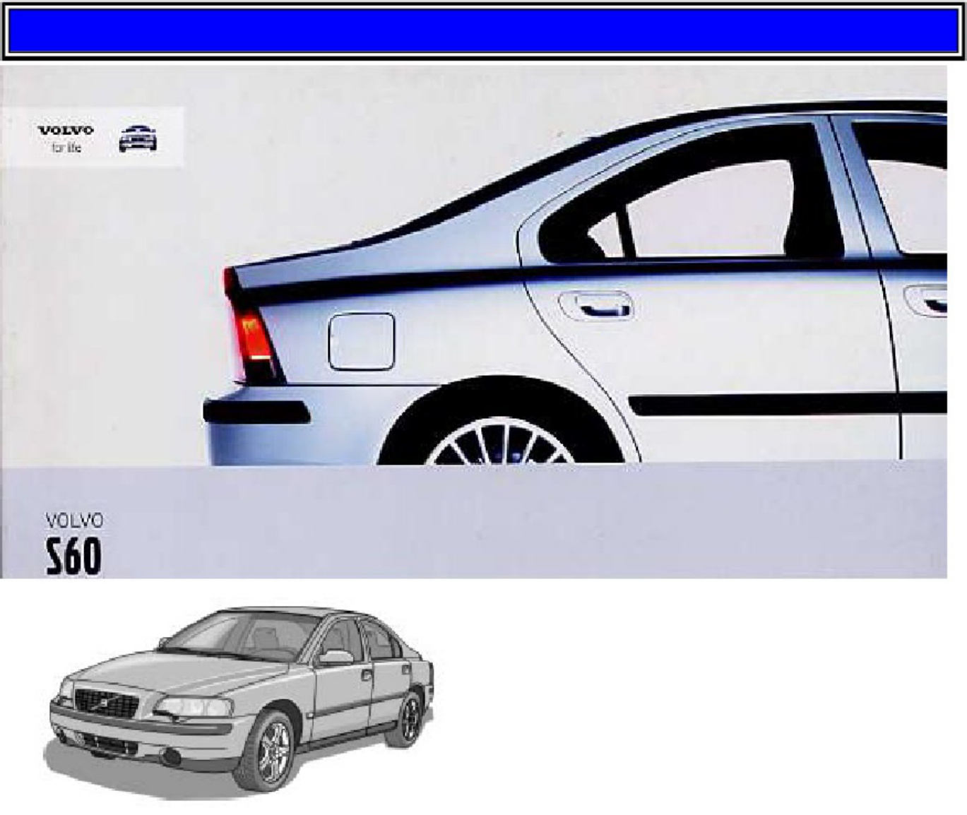 Volvo CE 2003 Volvo S60 Owner s Technical Manual [PDF] cover