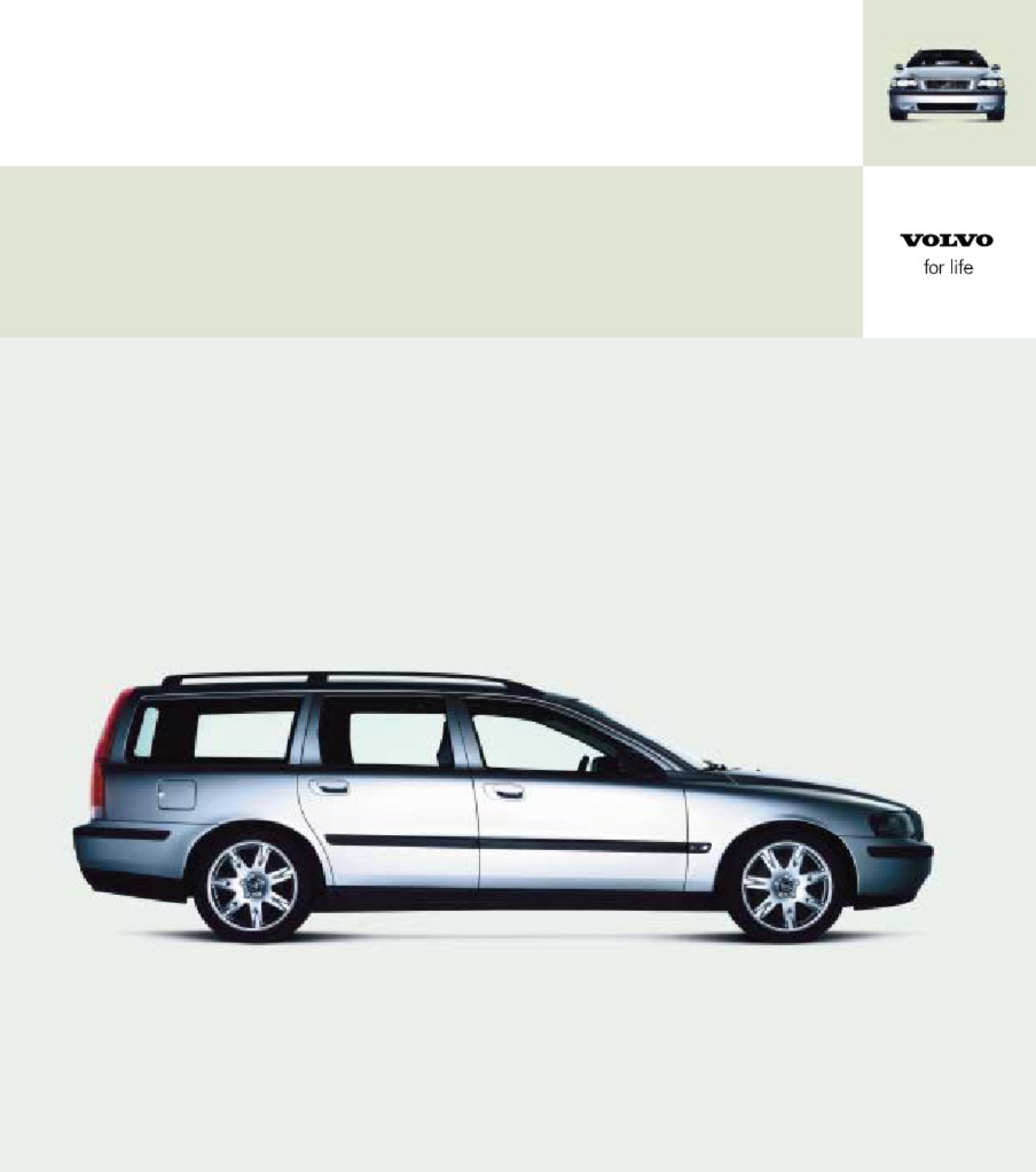 Sample 3 of Volvo CE 2004 Volvo V70 Brochure Technical Manual [PDF]
