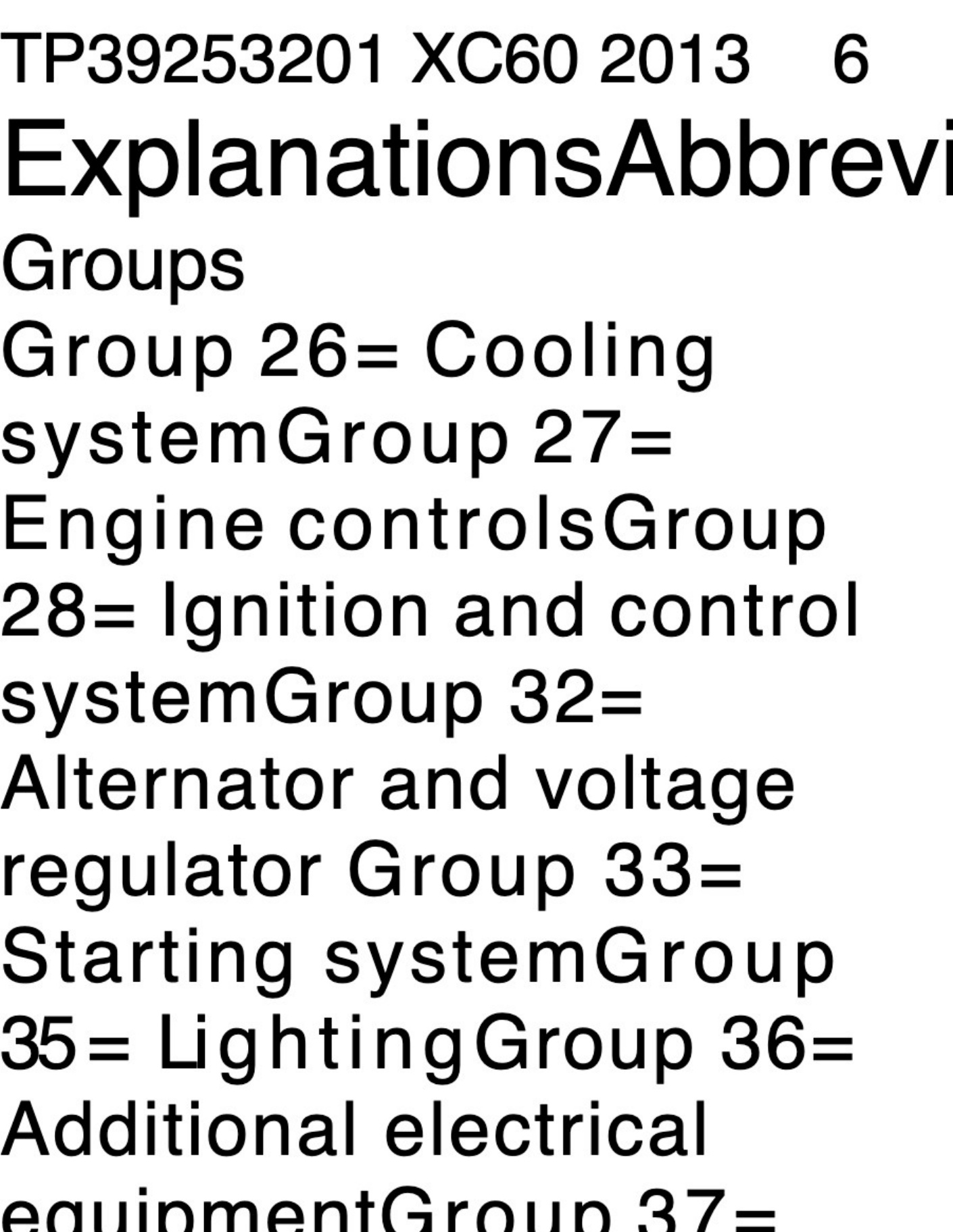 Sample 2 of Volvo CE 2013 Volvo XC60 Wiring Diagram Complete Electrical Wiring Schematic & System Diagram [PDF]