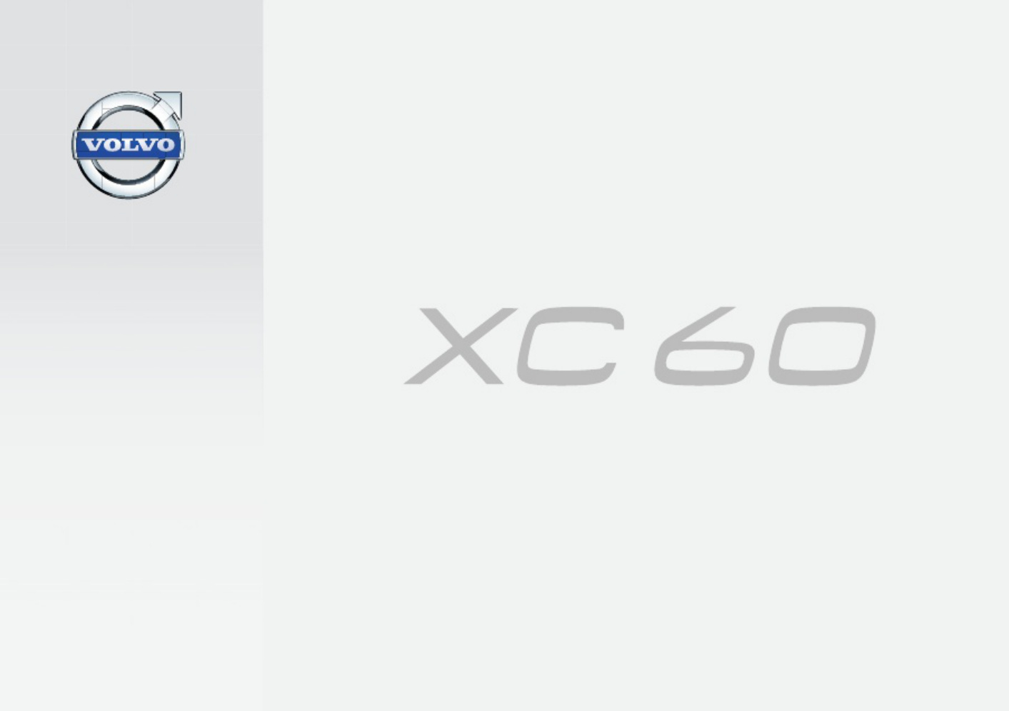 Volvo CE 2015 Volvo XC60 Owner s Technical Manual [PDF] cover