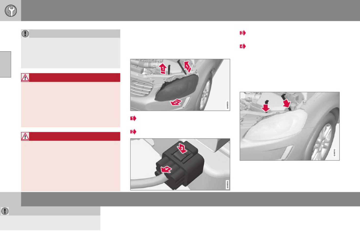 Sample 7 of Volvo CE 2016 Volvo XC60 Owners Technical Manual [PDF]