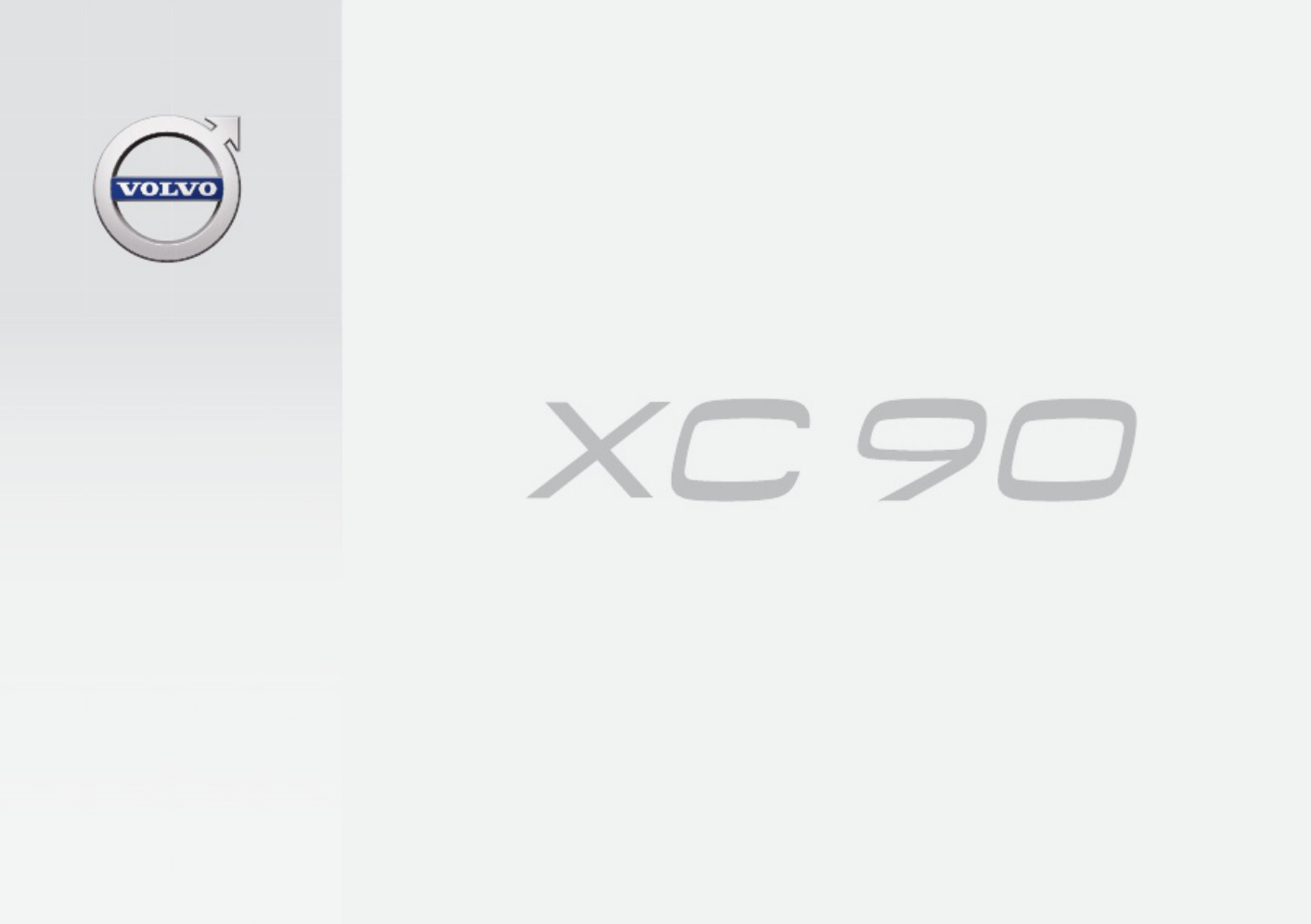 Volvo CE 2016 xc90 Owners Technical Manual [PDF] cover