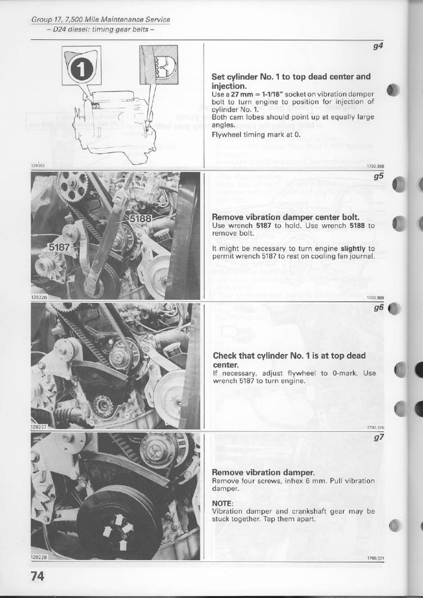 Volvo CE 240 Maintenance Workshop Service Manual [PDF] cover
