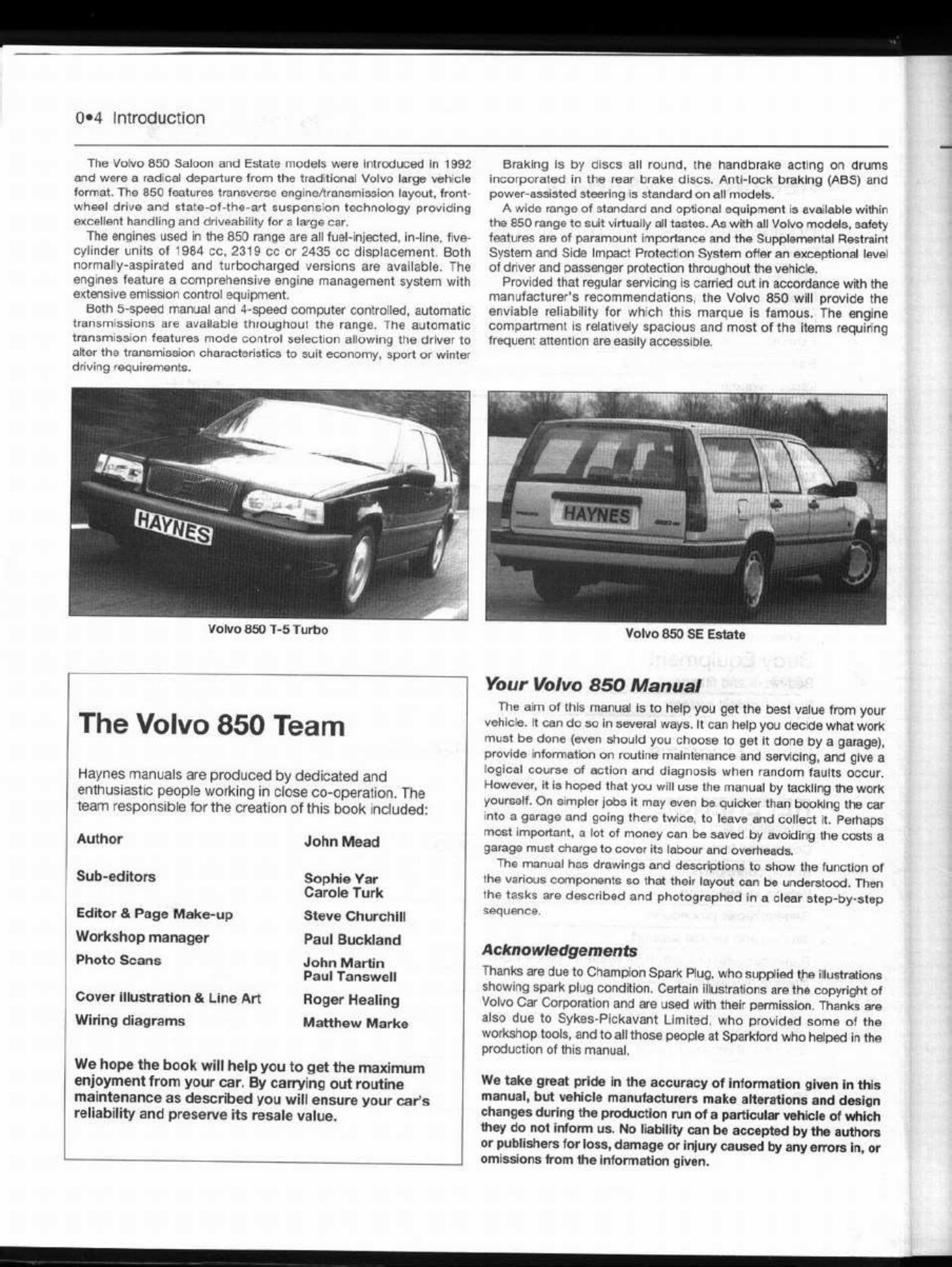Sample 2 of Volvo CE 850 1992 - 96 Workshop Service Manual [PDF]