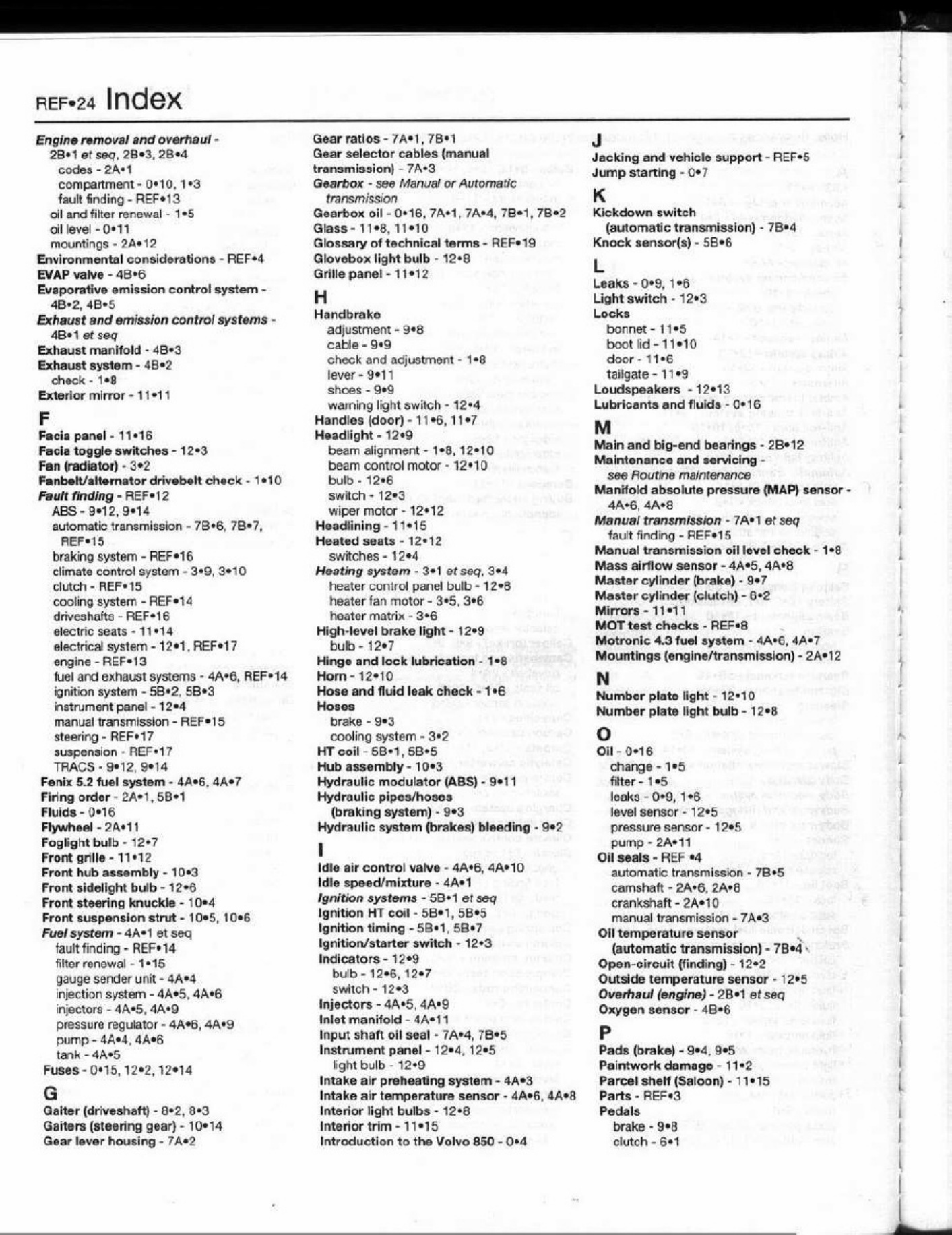 Sample 8 of Volvo CE 850 1992 - 96 Workshop Service Manual [PDF]