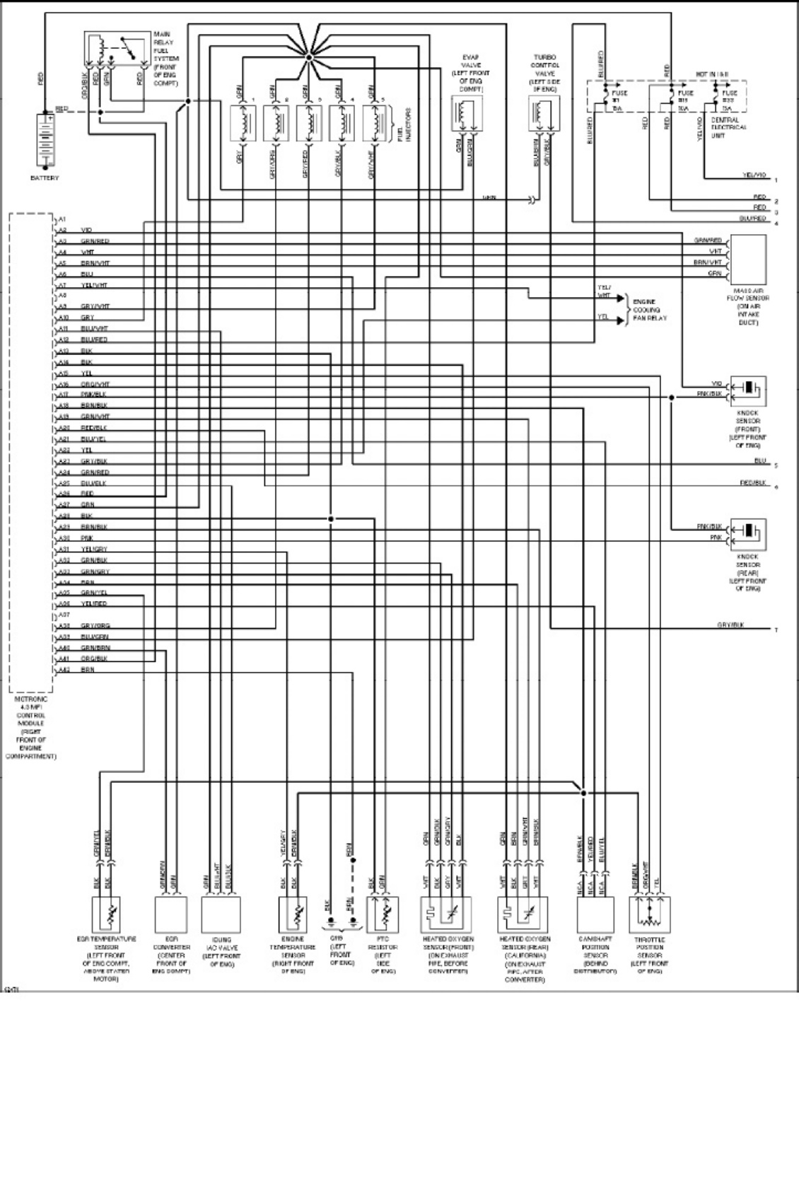 Sample 5 of Volvo CE 850 Wiring Diagrams - 1994 Complete Electrical Wiring Schematic & System Diagram [PDF]