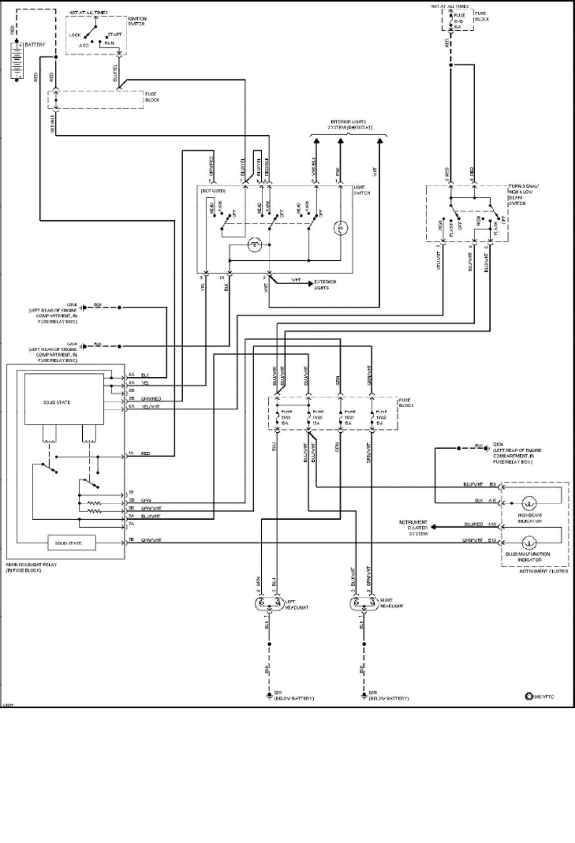 Sample 7 of Volvo CE 850 Wiring Diagrams - 1994 Complete Electrical Wiring Schematic & System Diagram [PDF]