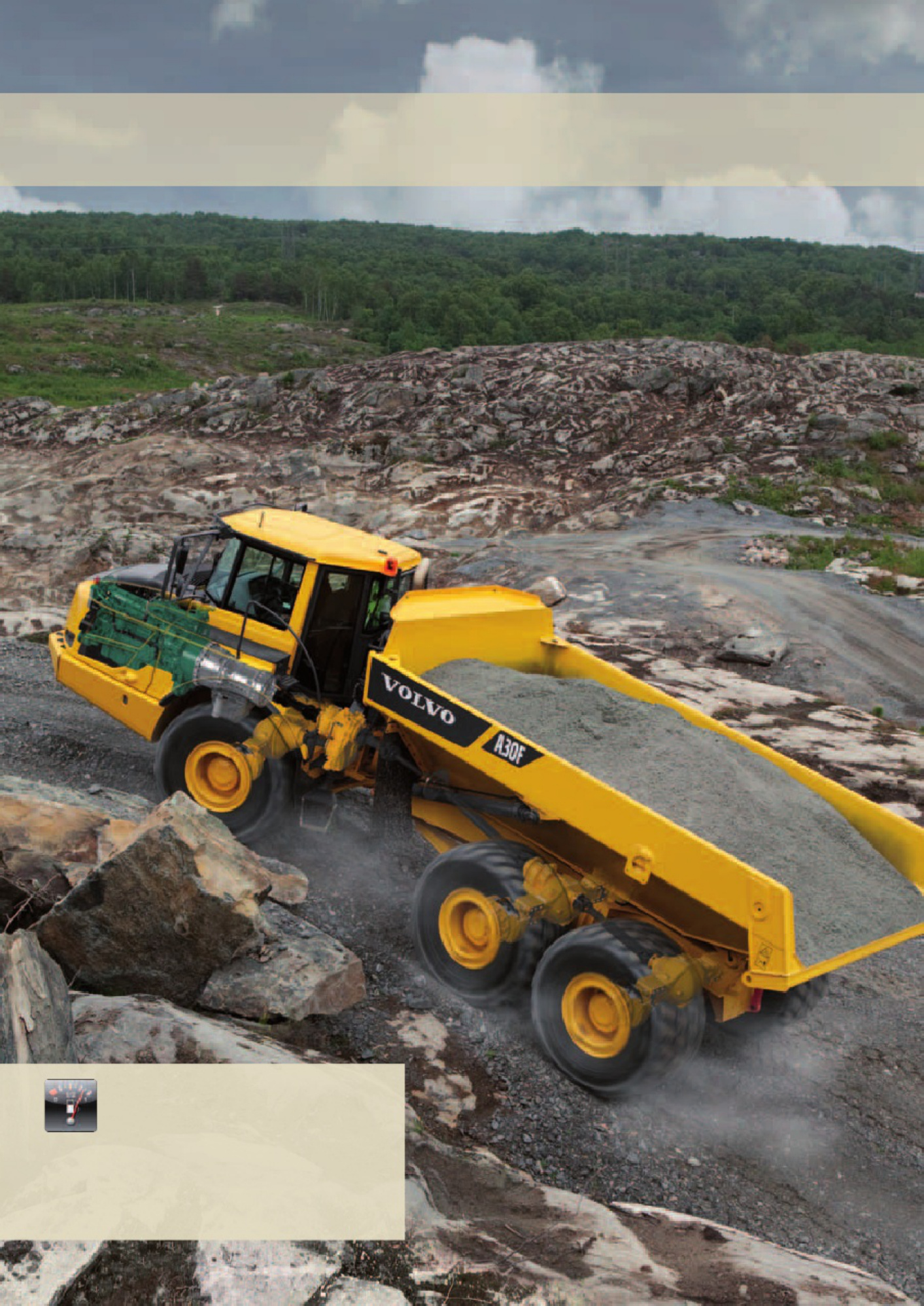 Sample 7 of Volvo CE A25F and A30F Hauler Overview Technical Manual [PDF]