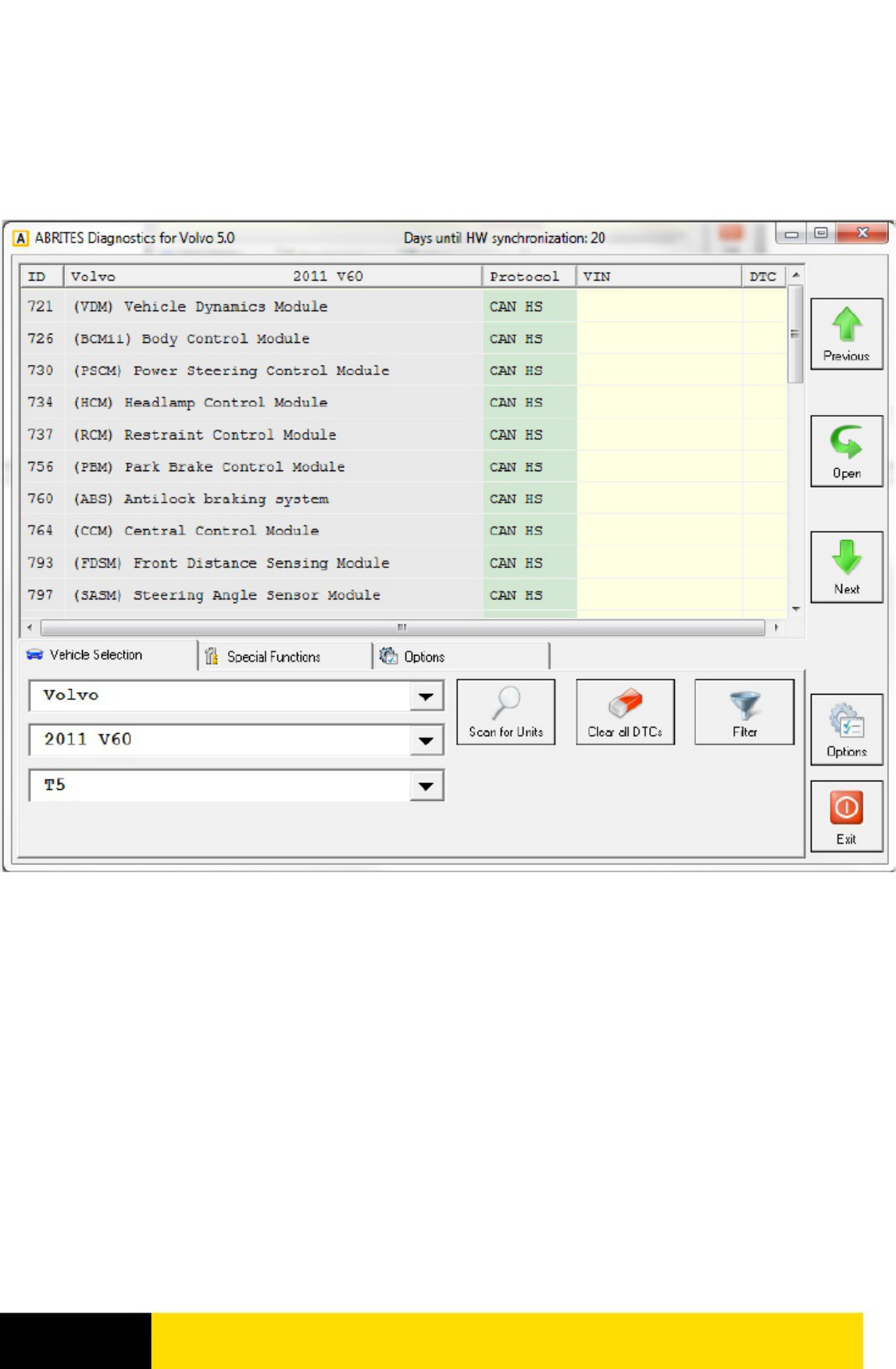 Sample 4 of Volvo CE Abrites Diagnostics User Technical Manual [PDF]