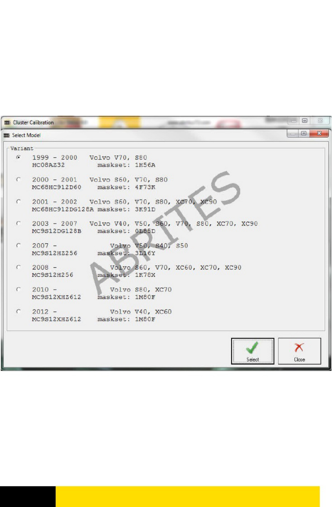 Sample 6 of Volvo CE Abrites Volvo Diagnostics Technical Manual [PDF]