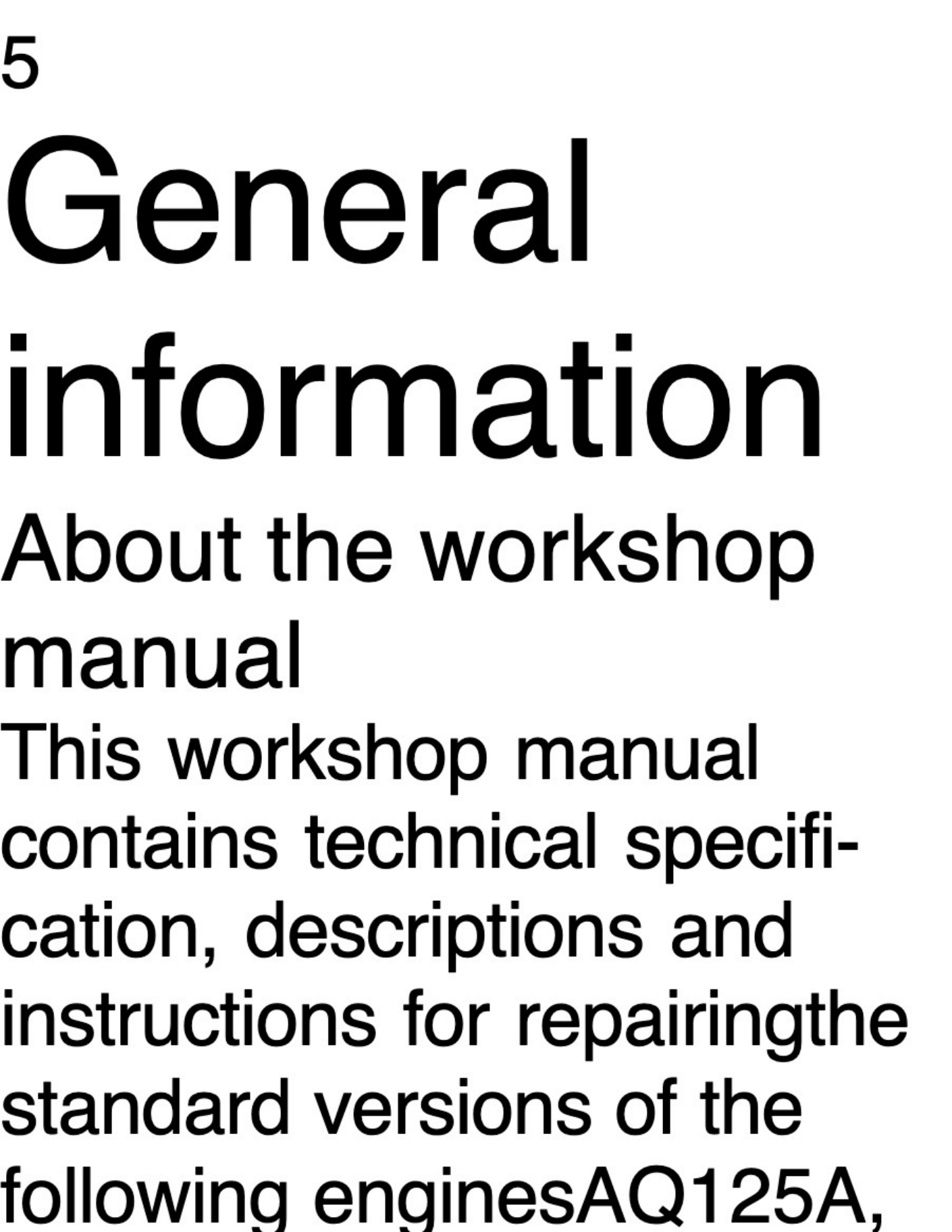 Sample 3 of Volvo CE AQ125 145 A B Workshop Service Manual [PDF]