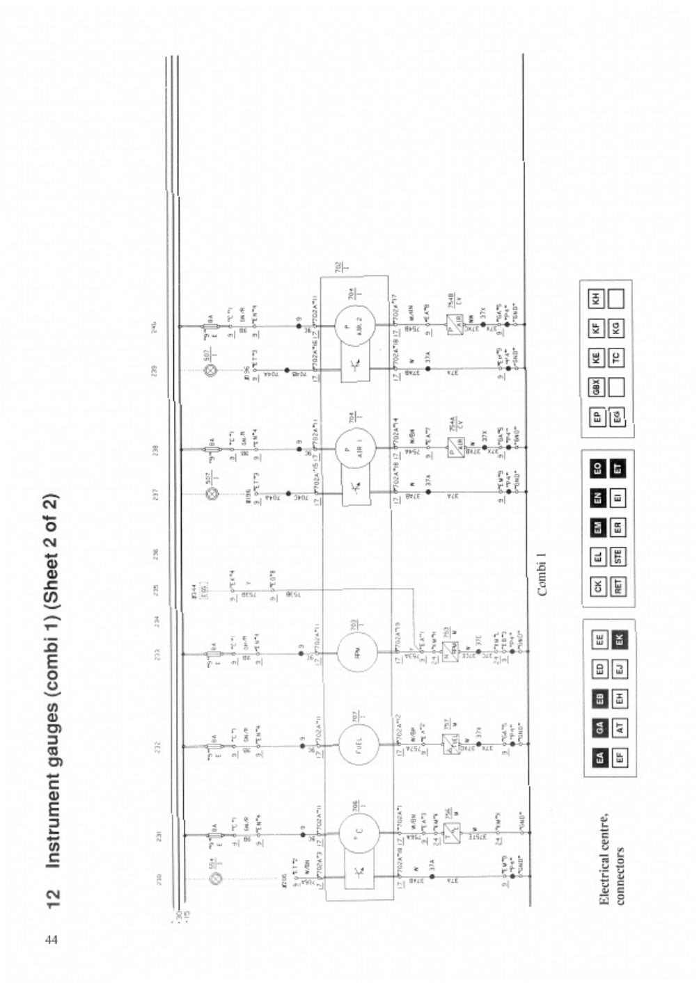 Sample 6 of Volvo CE B10M Electrical System Complete Electrical Wiring Schematic & System Diagram [PDF]