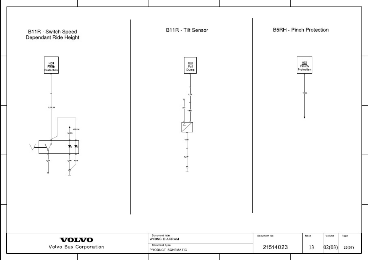 Sample 5 of Volvo CE B11R Wiring Diagram Complete Electrical Wiring Schematic & System Diagram [PDF]
