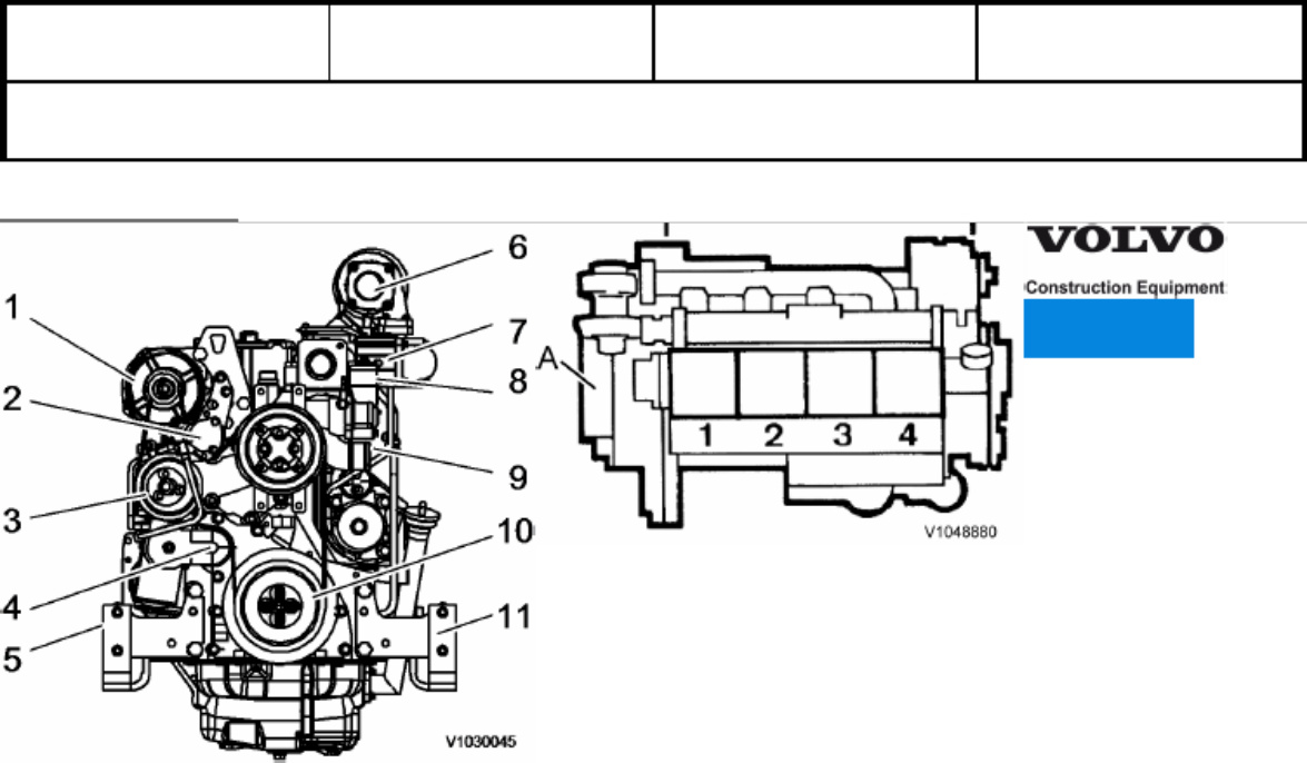 Volvo CE BL61B Engine Workshop Service Manual [PDF] cover