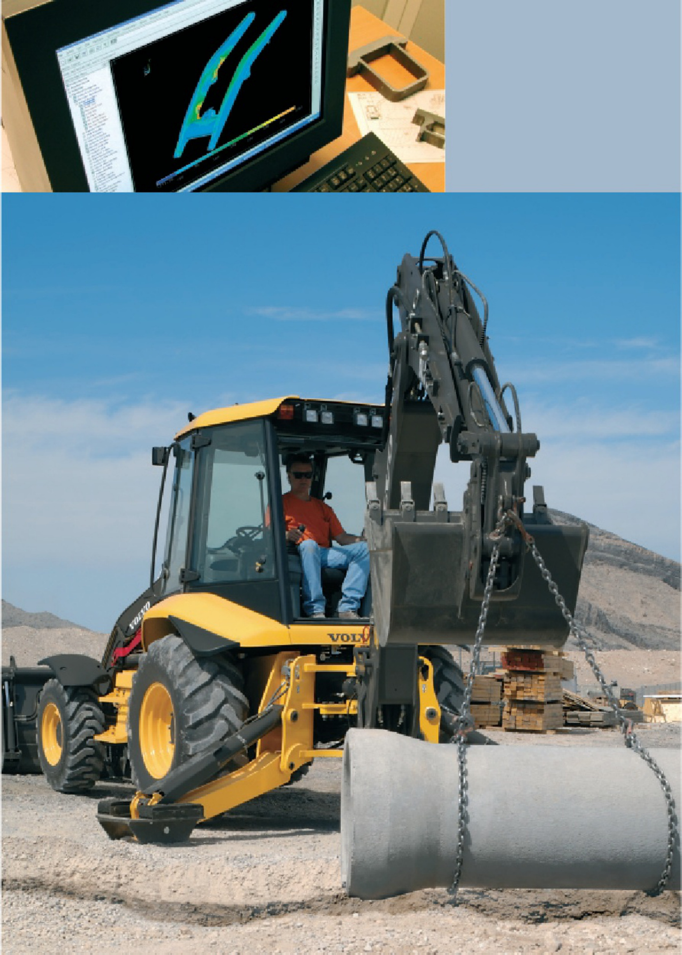 Sample 3 of Volvo CE BL70 Backhoe Loader Overview Technical Manual [PDF]