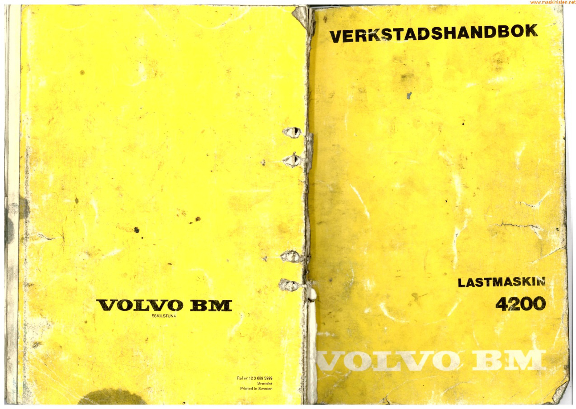 Sample 2 of Volvo CE BM 4200 Workshop Service Manual [PDF]