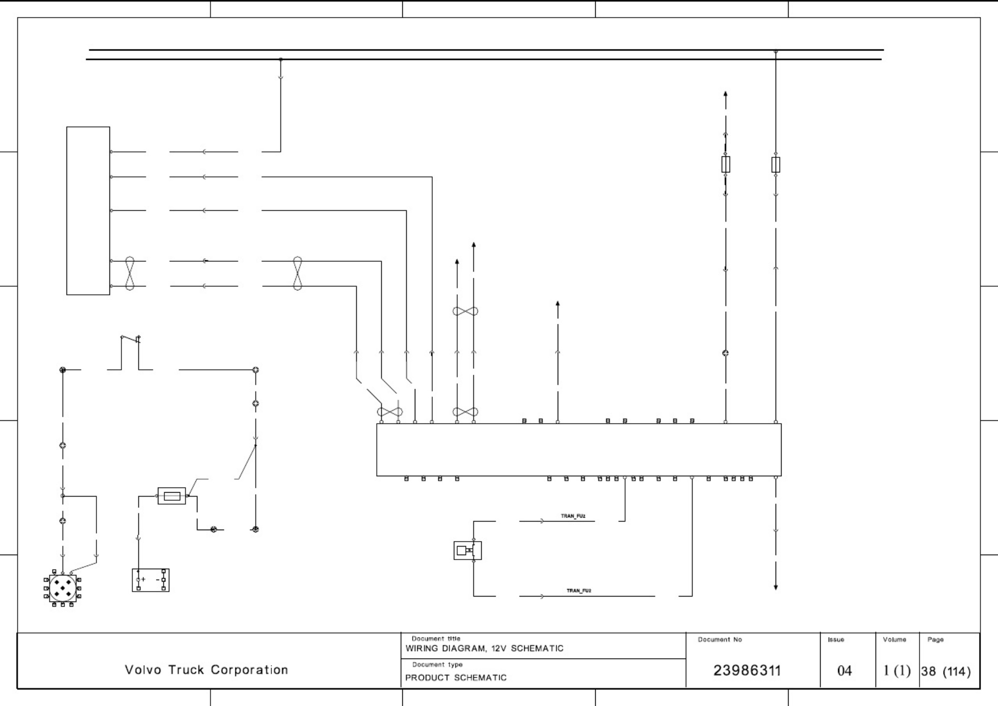 Sample 5 of Volvo CE C39 Wiring Diagram Overview Complete Electrical Wiring Schematic & System Diagram [PDF]