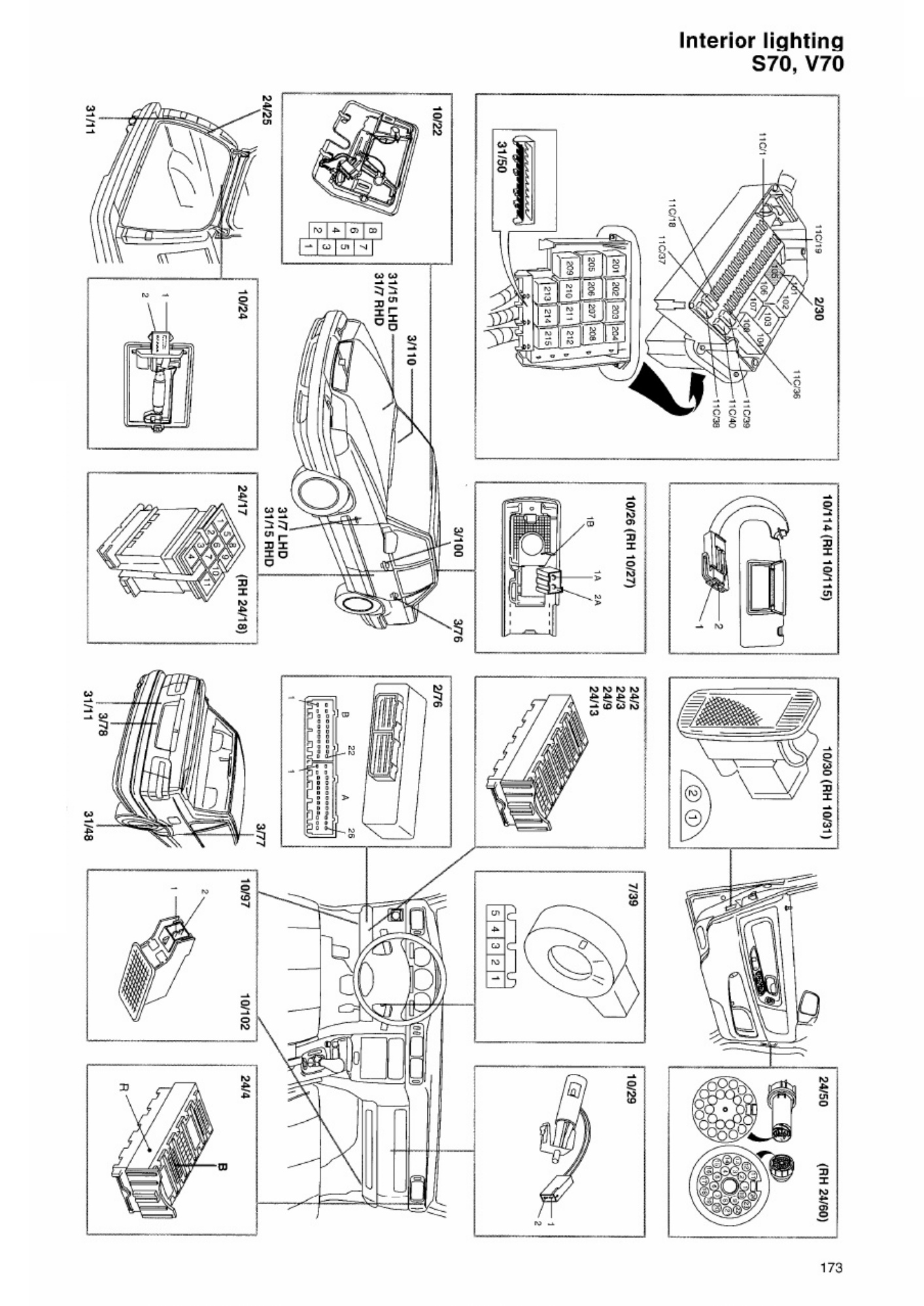 Sample 6 of Volvo CE C70 Wiring Diagram Overview Complete Electrical Wiring Schematic & System Diagram [PDF]