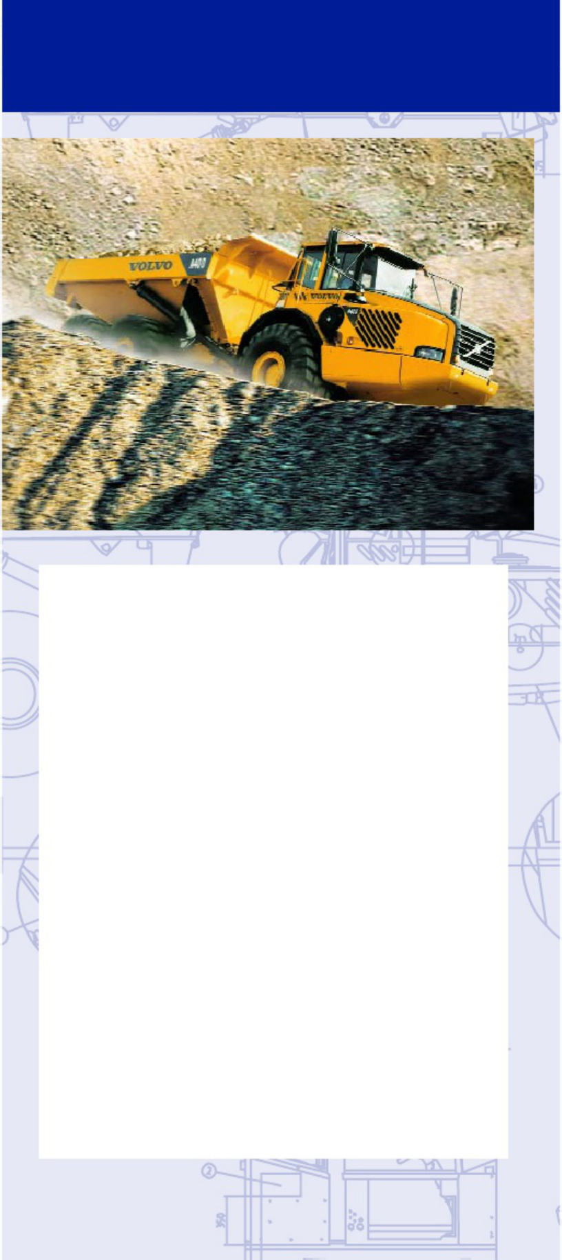 Volvo CE Construction Equipment Overview Technical Manual [PDF] cover