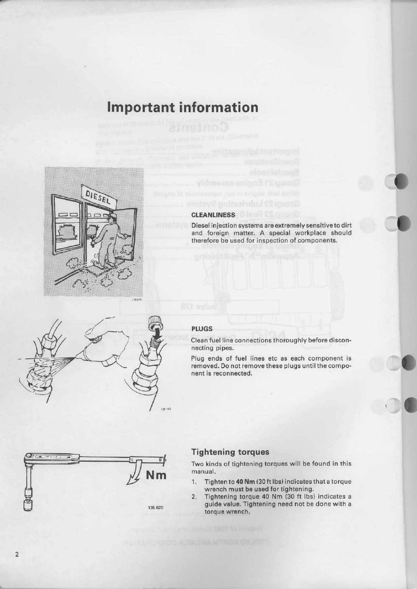 Sample 2 of Volvo CE D20_D24 Heavy Duty Diesel Engine Workshop Service Manual [PDF]