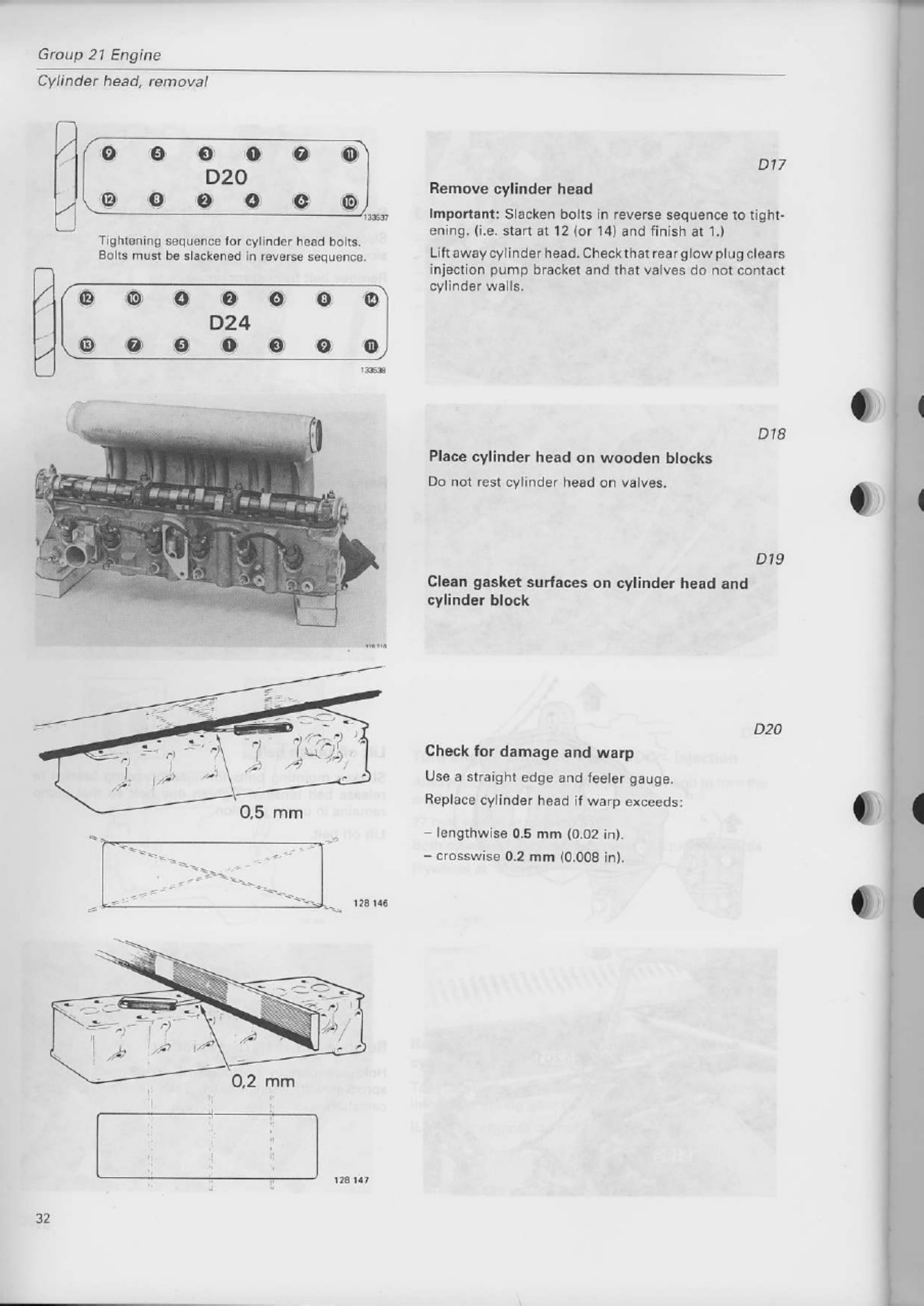 Sample 5 of Volvo CE D20_D24 Heavy Duty Diesel Engine Workshop Service Manual [PDF]