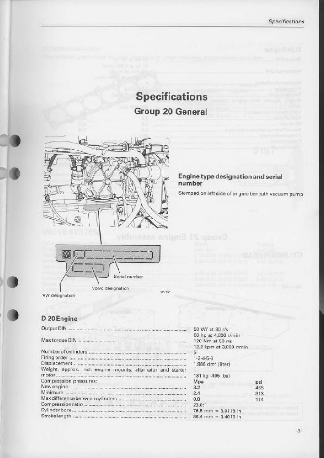 Sample 2 of Volvo CE D20 Workshop Service Manual [PDF]